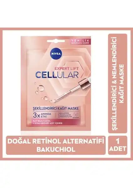 Nivea Cellular Doğal Retinol Alternatifi Saf Bakuchiol ve Hyaluronik Asit İçeren Yüz Maskesi Özellikleri ve Kullanım Rehberi
