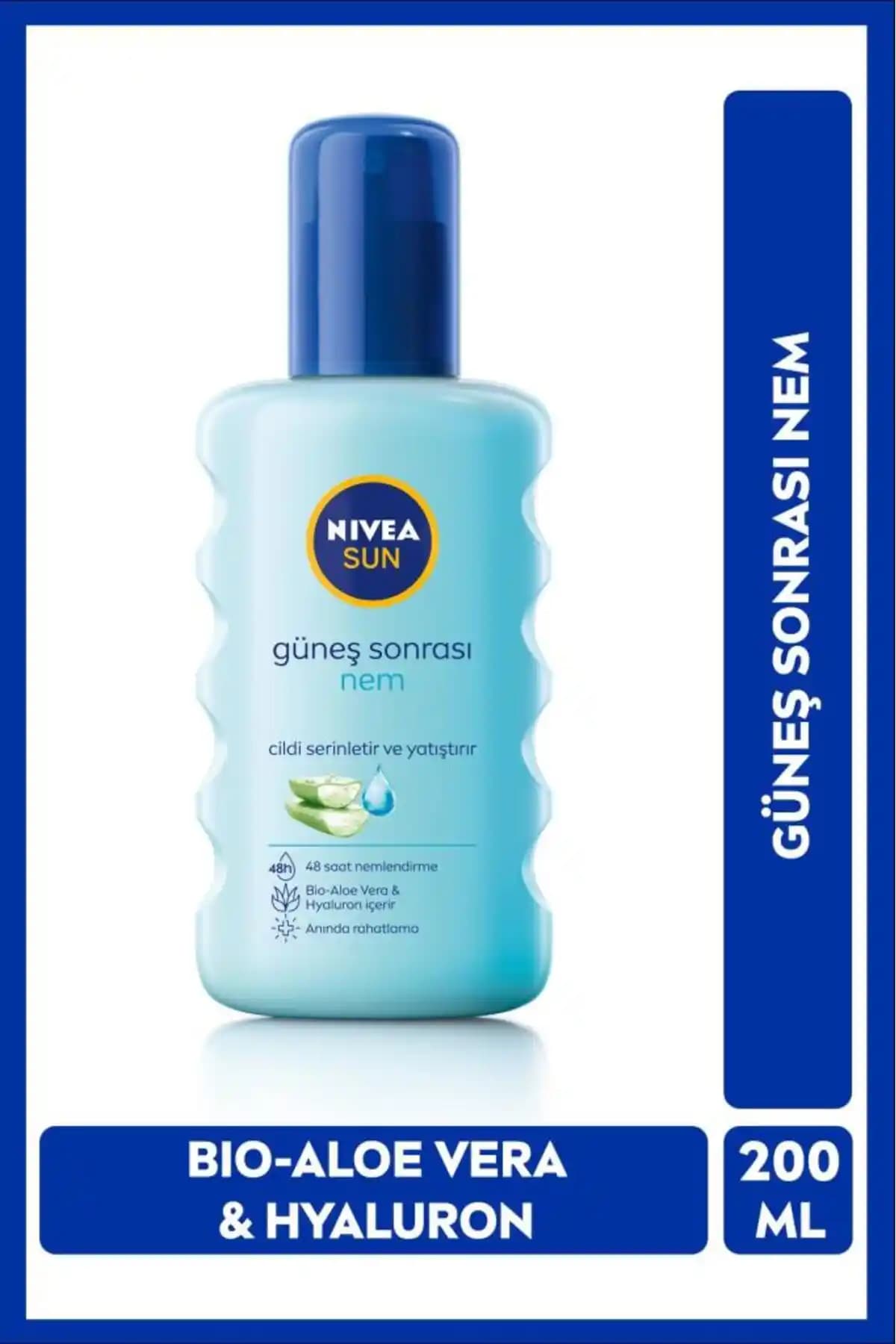 NIVEA SUN Ferahlatıcı Güneş Sonrası Vücut Spreyi Yaz Ayları İçin Nemlendirici ve Rahatlatıcı