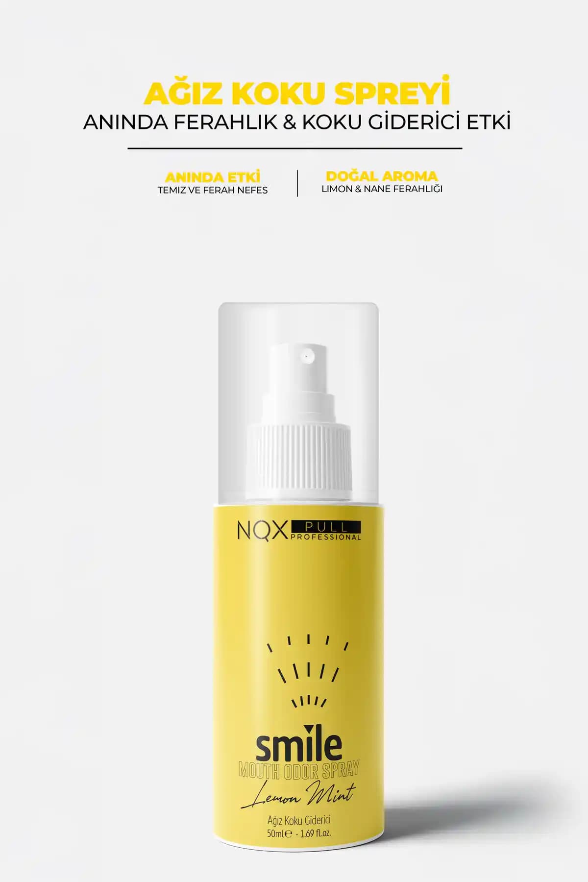 NQX PULL Ağız Spreyi: Günlük Kullanım İçin Ferah ve Etkili Ağız Bakım Ürünü