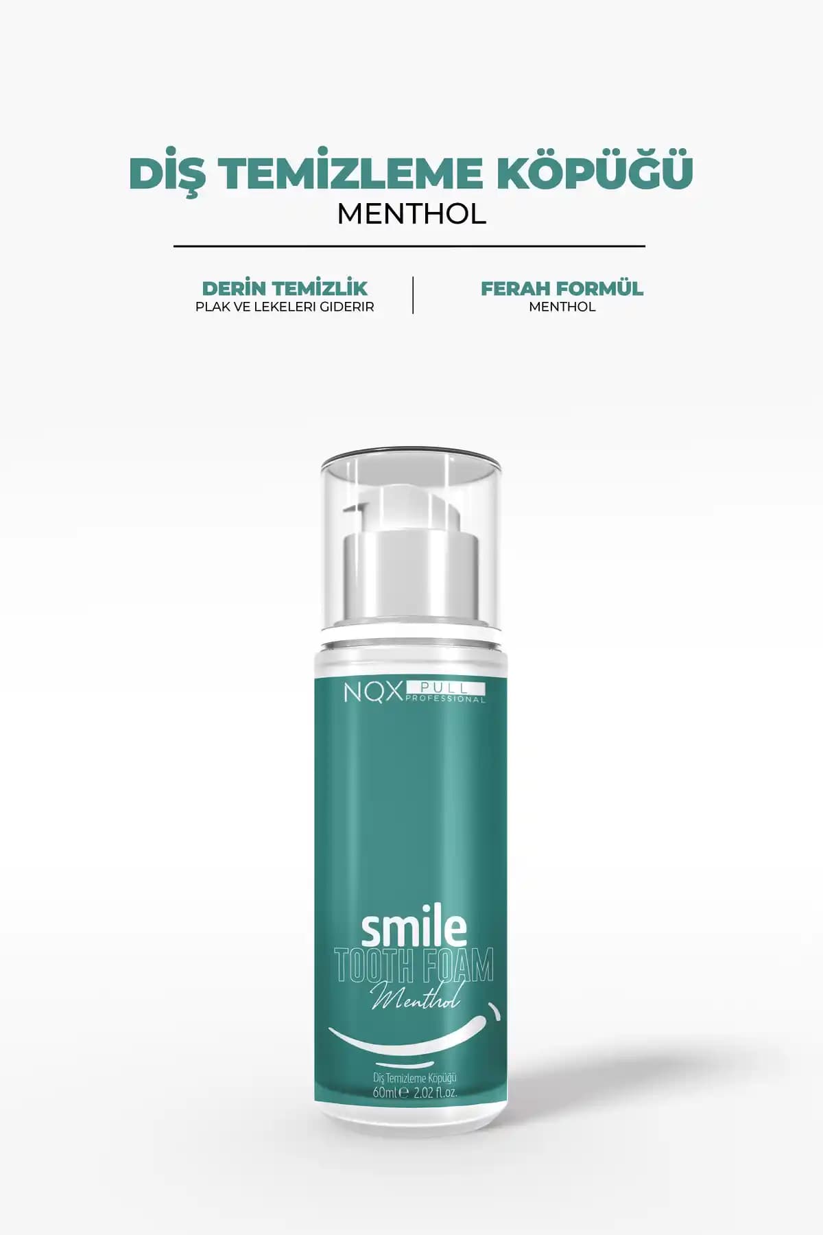 NQX PULL Diş Macunu Köpük: Doğal ve Etkili Temizlik Sağlayan Beyazlatıcı Ürün