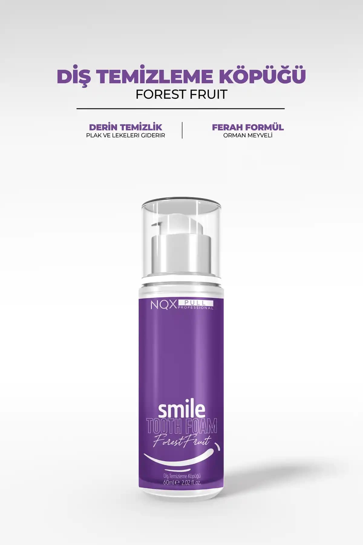 NQX PULL Diş Macunu Köpük: Doğal ve Güvenilir Beyazlatma Çözümü