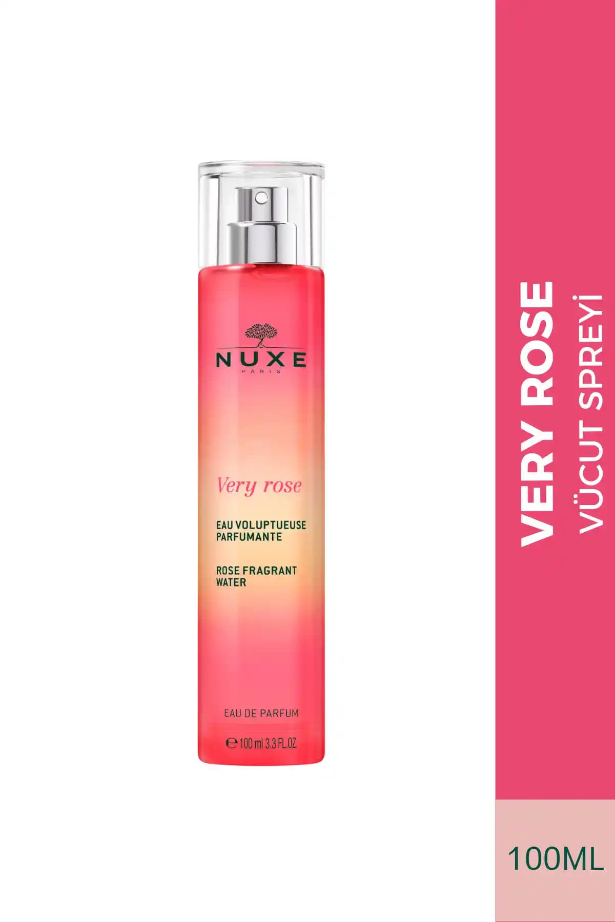 Nuxe Gül Özlü Vücut Spreyi: Doğal ve Ferahlatıcı Aromasıyla Günlük Kullanım İçin Uygun