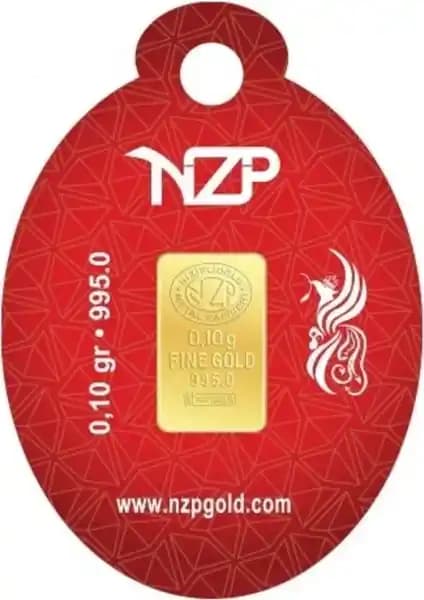NZP Gold 0.10 Gram 24 Ayar Saf Altın Yatırım ve Takı Seçeneği