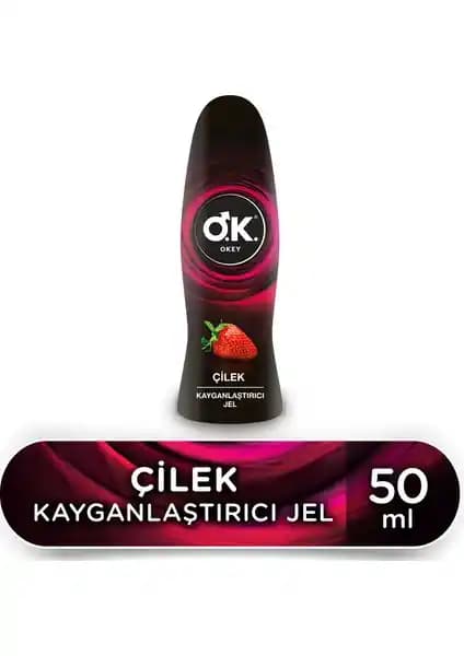 Okey Okey Çilek Jel 50 ml Güvenli ve Hoş Aromalı Kayganlaştırıcı Ürün Özellikleri