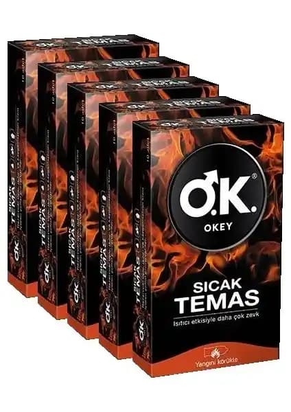 Okey Prezervatif Sıcak Temas 50'li: Güvenli ve Doğal His Sunan Cinsel Sağlık Ürünü