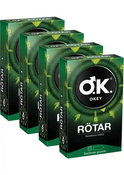 Okey Rötar Prezervatif 40'lı Paket Güvenli ve Konforlu Kullanım İçin Uygun Seçenek