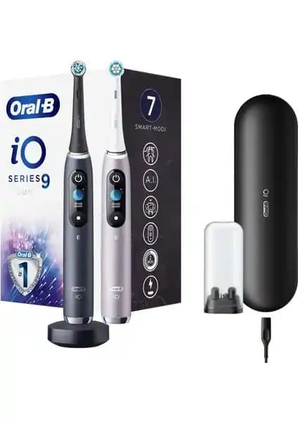 Oral-B iO 9 2'li Şarjlı Diş Fırçası Seti: Gelişmiş Temizlik ve Akıllı Özellikler