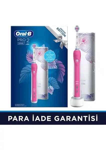 Oral-B Pro 2500 Şarj Edilebilir Diş Fırçası: Gelişmiş Temizlik ve Kullanıcı Dostu Özellikler