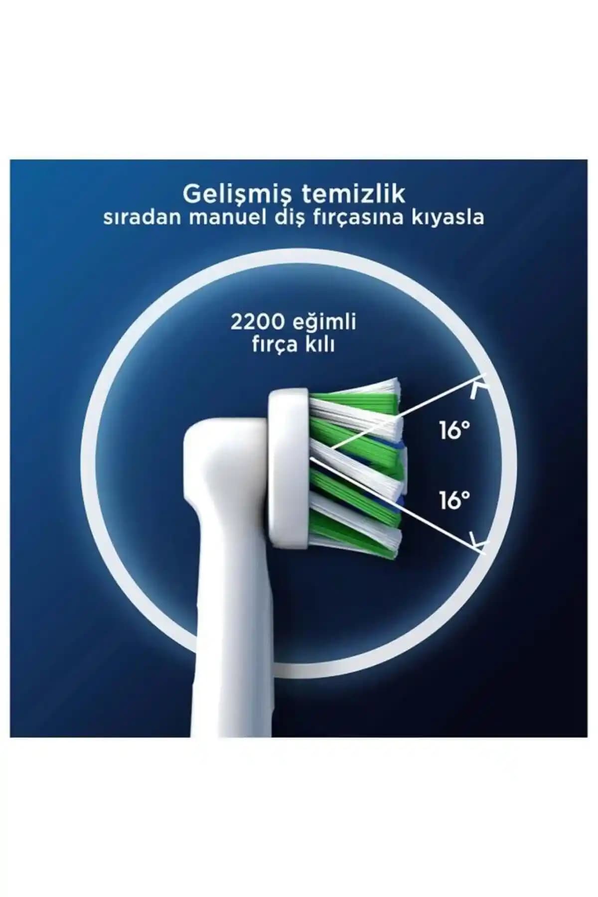 Oral-B Pro Cross Action X-filament Yedek Başlıkları ile Etkili Diş Temizliği Sağlayın