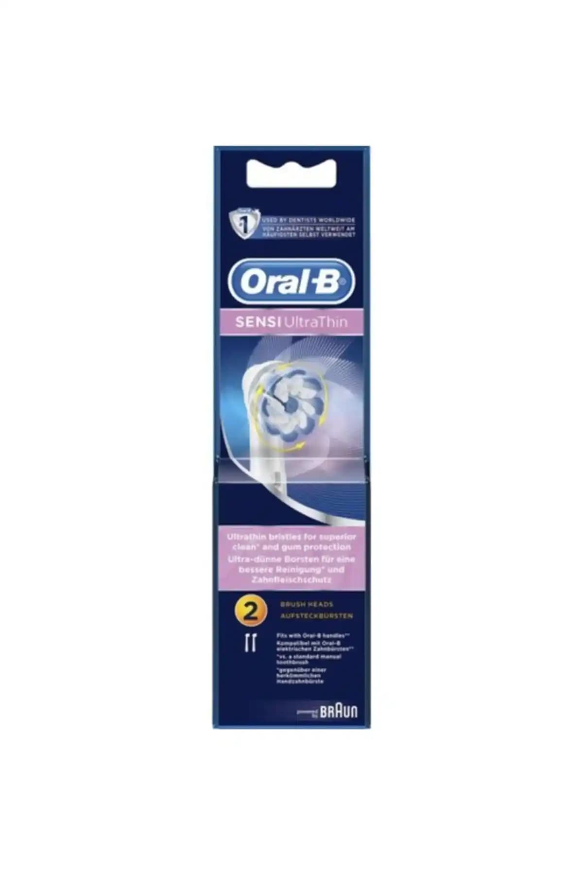 Oral-B Sensi UltraThin Yedek Başlıklar Hassas Dişler İçin Güvenilir Temizlik Çözümü