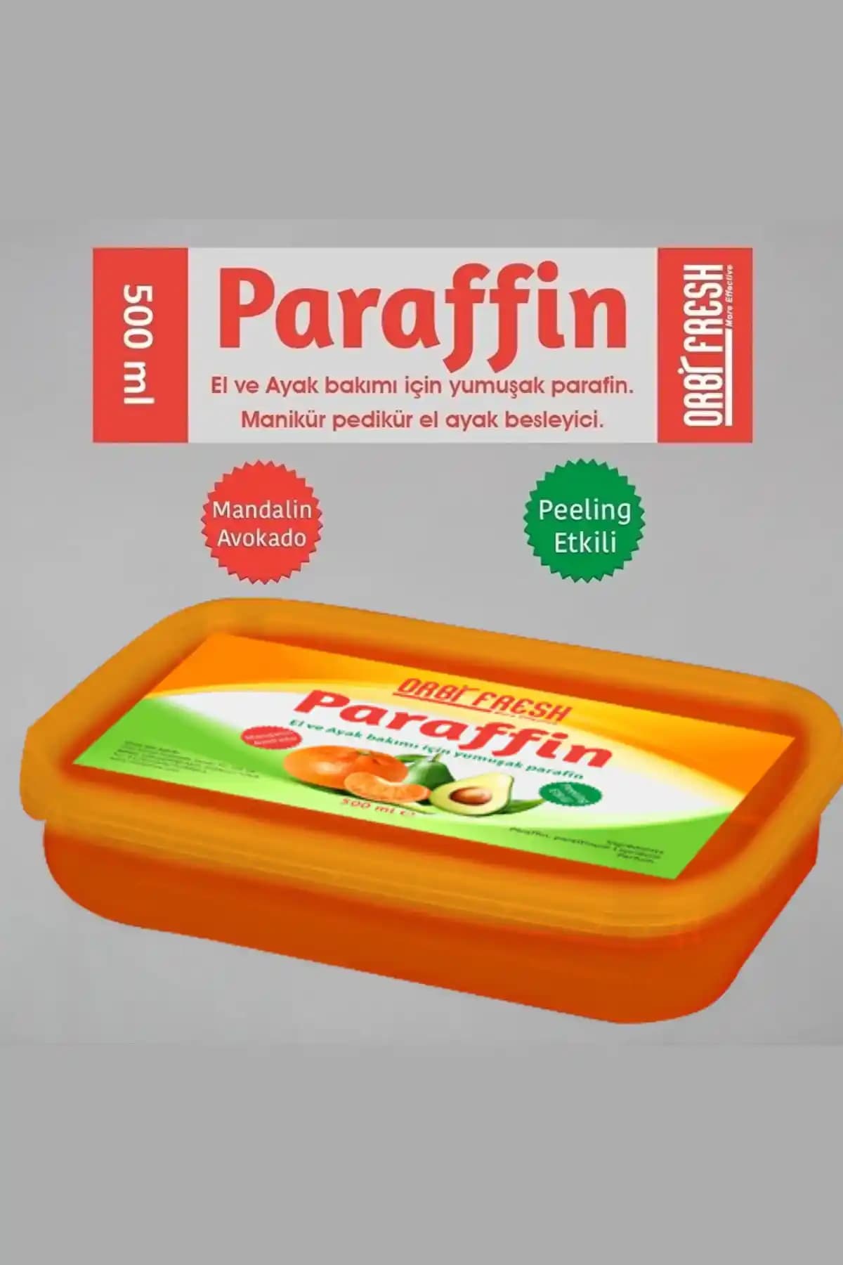 ORBIFRESH El ve Ayak Bakımı Parafin ile Derinlemesine Temizlik ve Nemlendirme