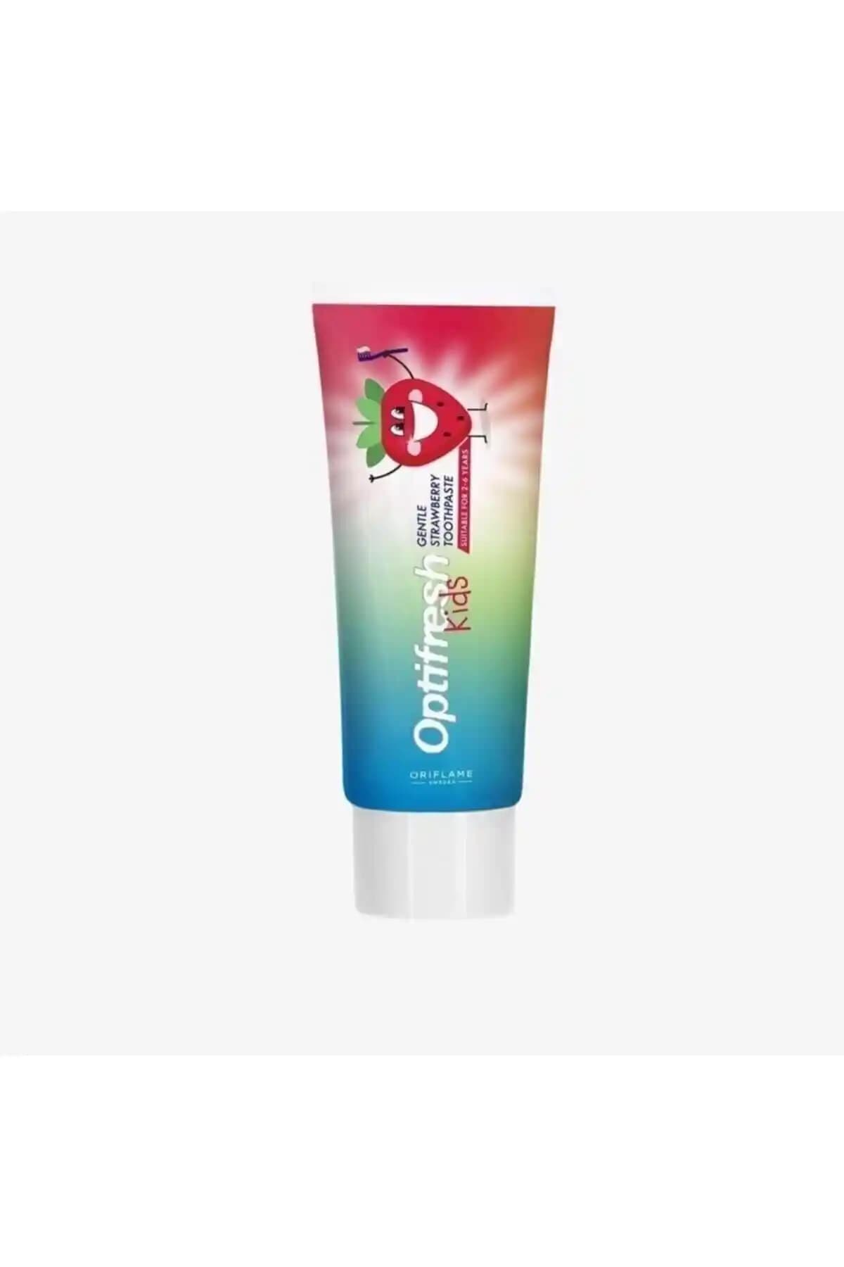 Oriflame Optifresh Kids Gentle Çilek Özlü Diş Macunu: Güvenli ve Eğlenceli Çocuk Diş Bakımı