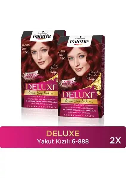 Palette Deluxe Saç Boyası 6-888 Sonbahar Kızılı Renkli ve Kalıcı Saç Boyası Ürünü Tanıtımı