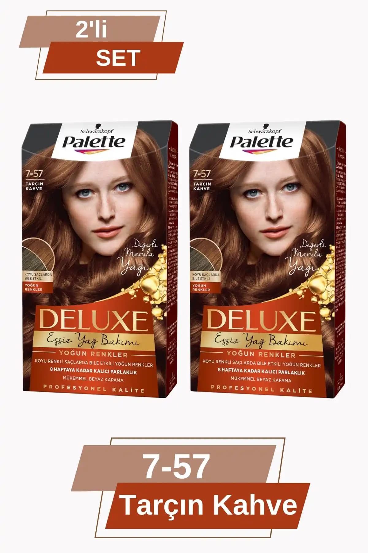 Palette Deluxe Yoğun Renkler 7-57 Tarçın Kahve Saç Boyası İncelemesi ve Özellikleri