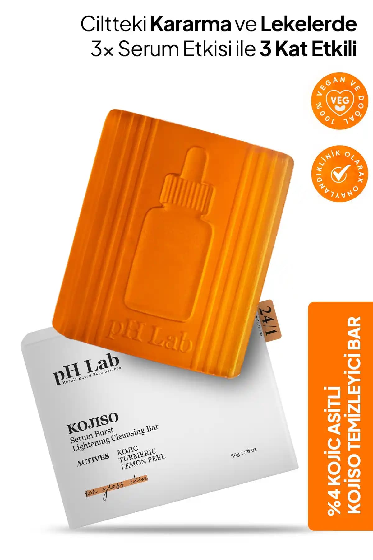 Ph Lab Kojiso Kojic Asit Sabunu: Doğal ve Güvenilir Cilt Temizliği ve Aydınlatıcı Çözüm