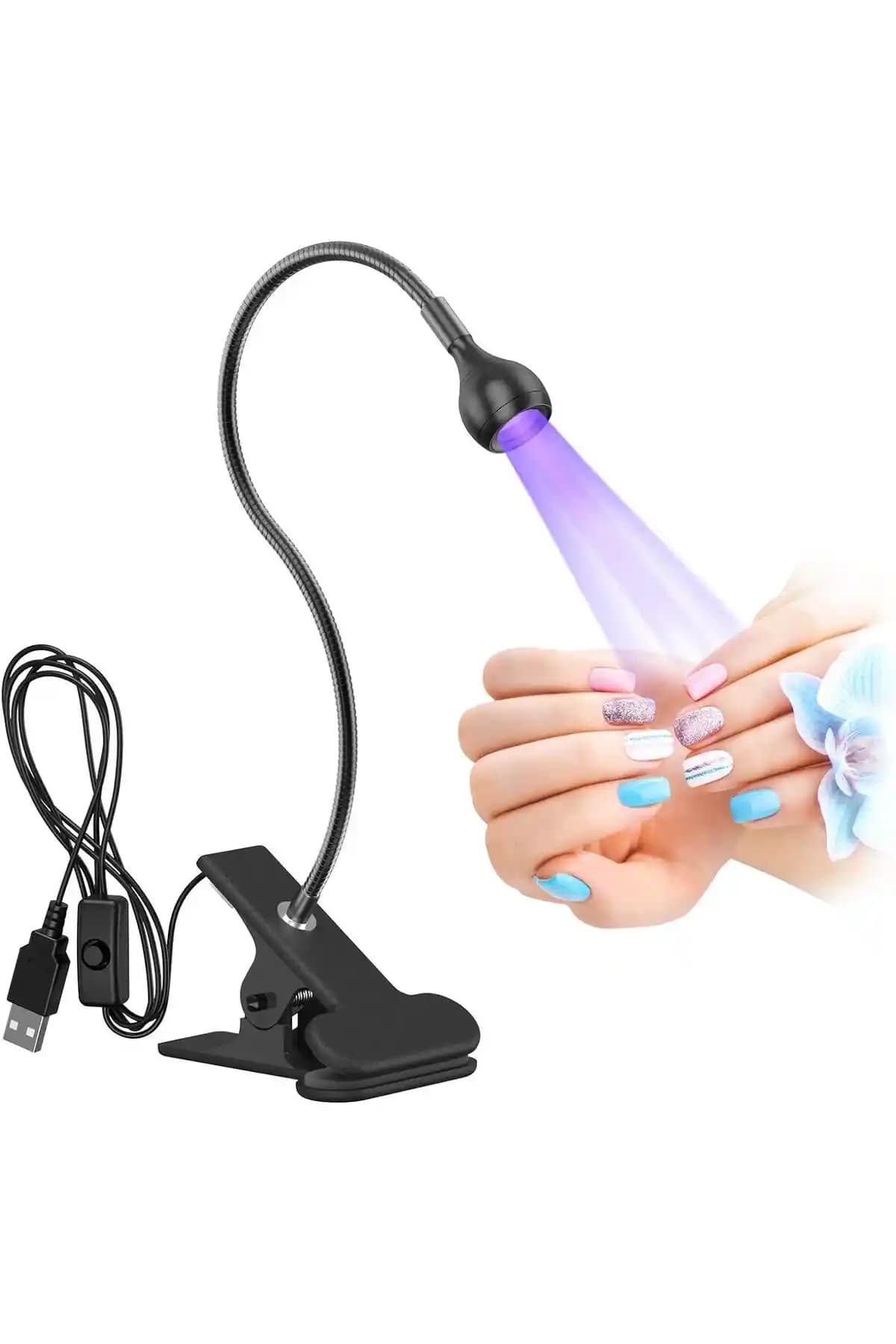 Portatif Mini UV LED Tırnak Kurutucu ile Hızlı ve Güvenilir Manikür Deneyimi