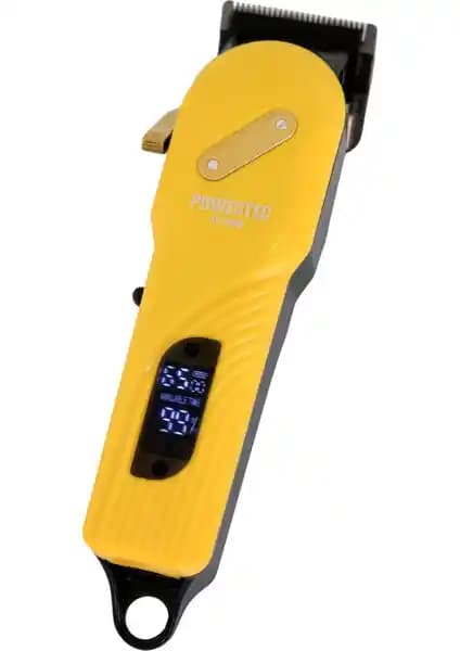 Powertec TR-3000 Profesyonel Saç Tıraş Makinesi: Uzun Pil Ömrü ve Çoklu Tarak Seçenekleri ile Ev ve Profesyonel Kullanım