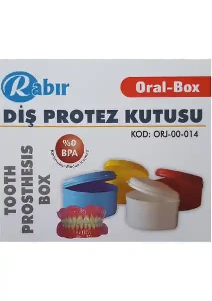 Rabır Diş Protez Saklama Kutusu Medlon: Hijyen ve Pratiklik İçin Güvenilir Çözüm