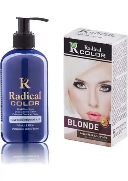 Radical Color Gece Mavisi Amonyaksız Su Bazlı Saç Boyası: Sağlıklı ve Kalıcı Renk Seçeneği