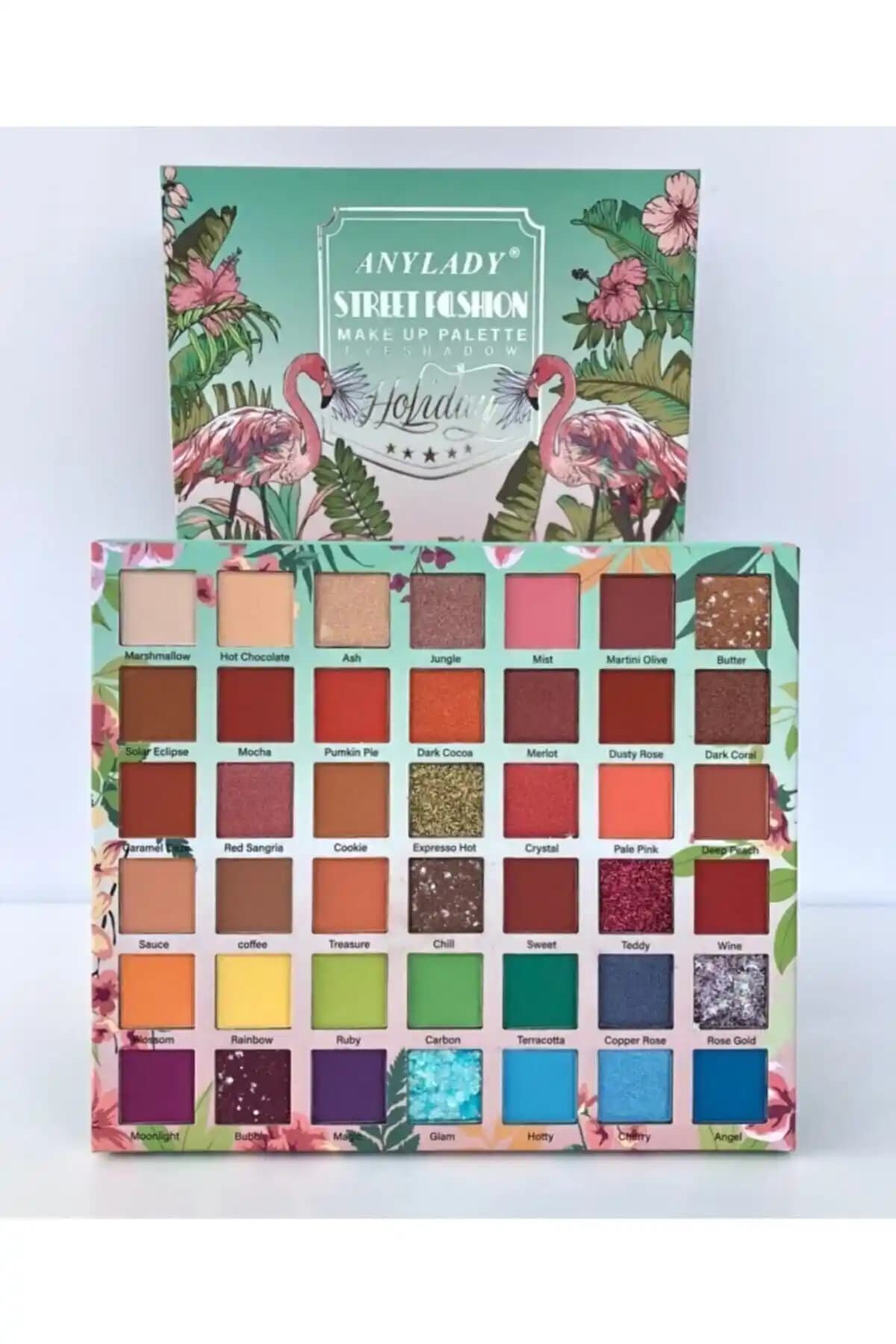 Roesıa Rose Anylady Holiday 42'li Far Paleti: Renkli ve Kaliteli Makyaj Deneyimi