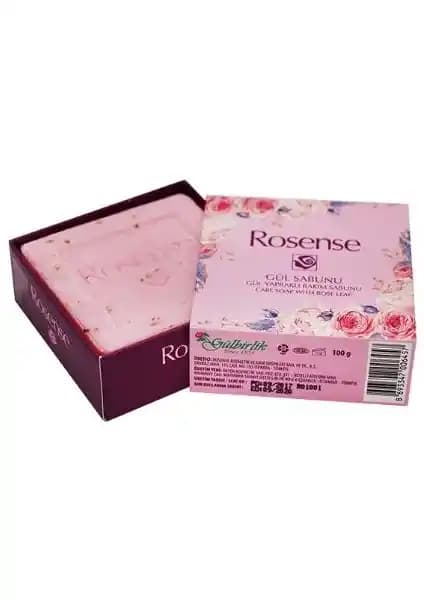 Rosense Yüz Güzellik Sabunu Gül Yapraklı Doğal Temizleme ve Nemlendirme Özellikleri