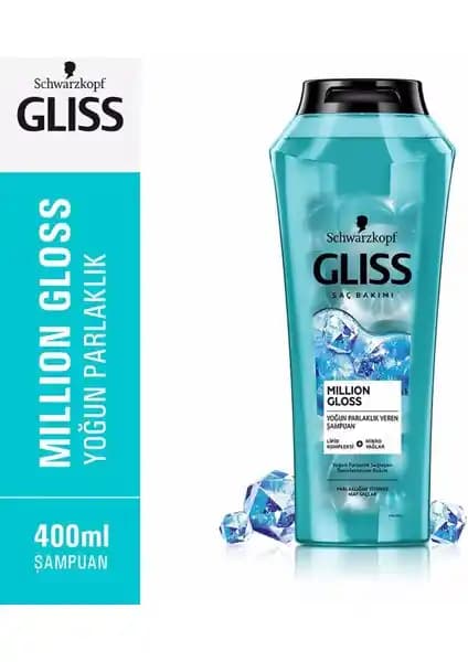 Schwarzkopf Gliss Million Gloss Yoğun Parlaklık Veren Şampuan Ürün İncelemesi ve Faydaları