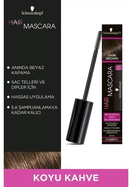 Schwarzkopf Koyu Kahve Saç Maskarası: Kalıcı ve Doğal Kapatıcı Çözüm