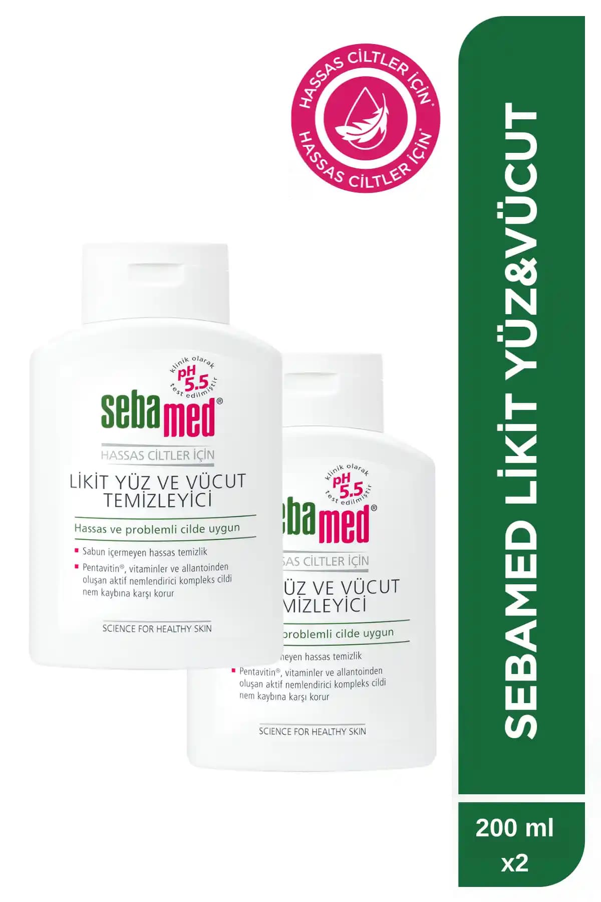 Sebamed Yüz ve Vücut Temizleyici Likit: Hassas ve Akne Eğilimli Ciltler İçin Güvenilir Çözüm