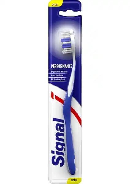 Signal Performans Diş Fırçası: Yüksek Temizlik ve Ergonomik Tasarım ile Günlük Ağız Bakımı