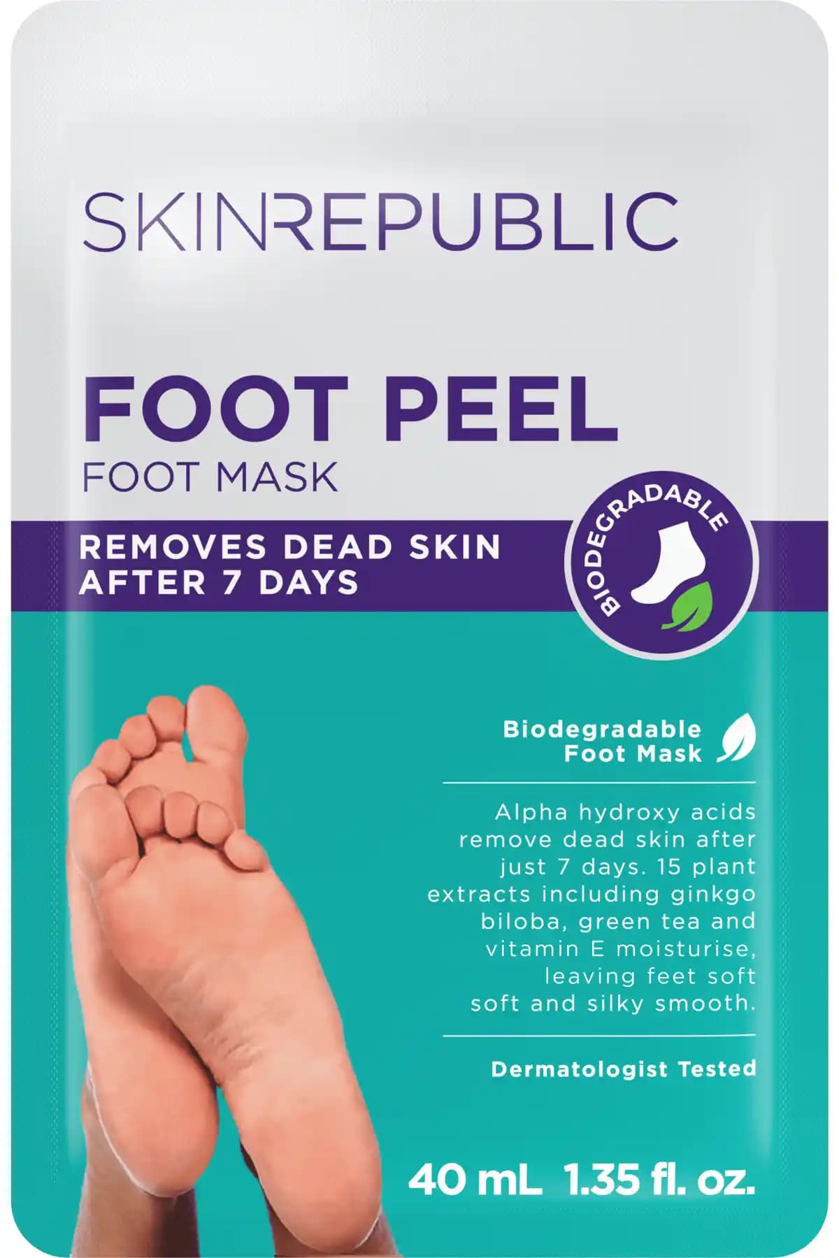 Skin Republic Peeling Etkili Yenileyici Ayak Maskesi: Sert Topuklar İçin Pratik Çözüm