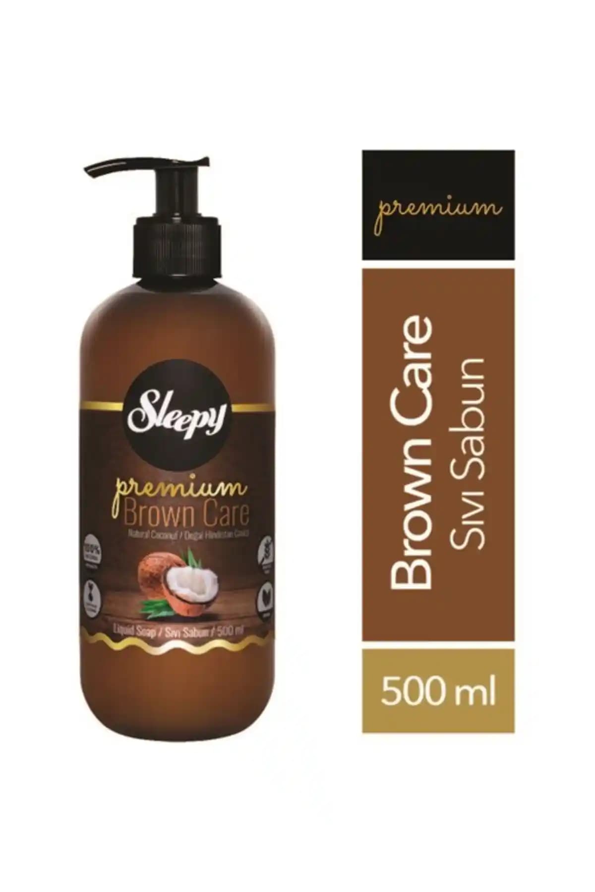 Sleepy Sivi Sabun Premium Brown Care: Doğal İçeriklerle Cilt Temizliği ve Bakımı