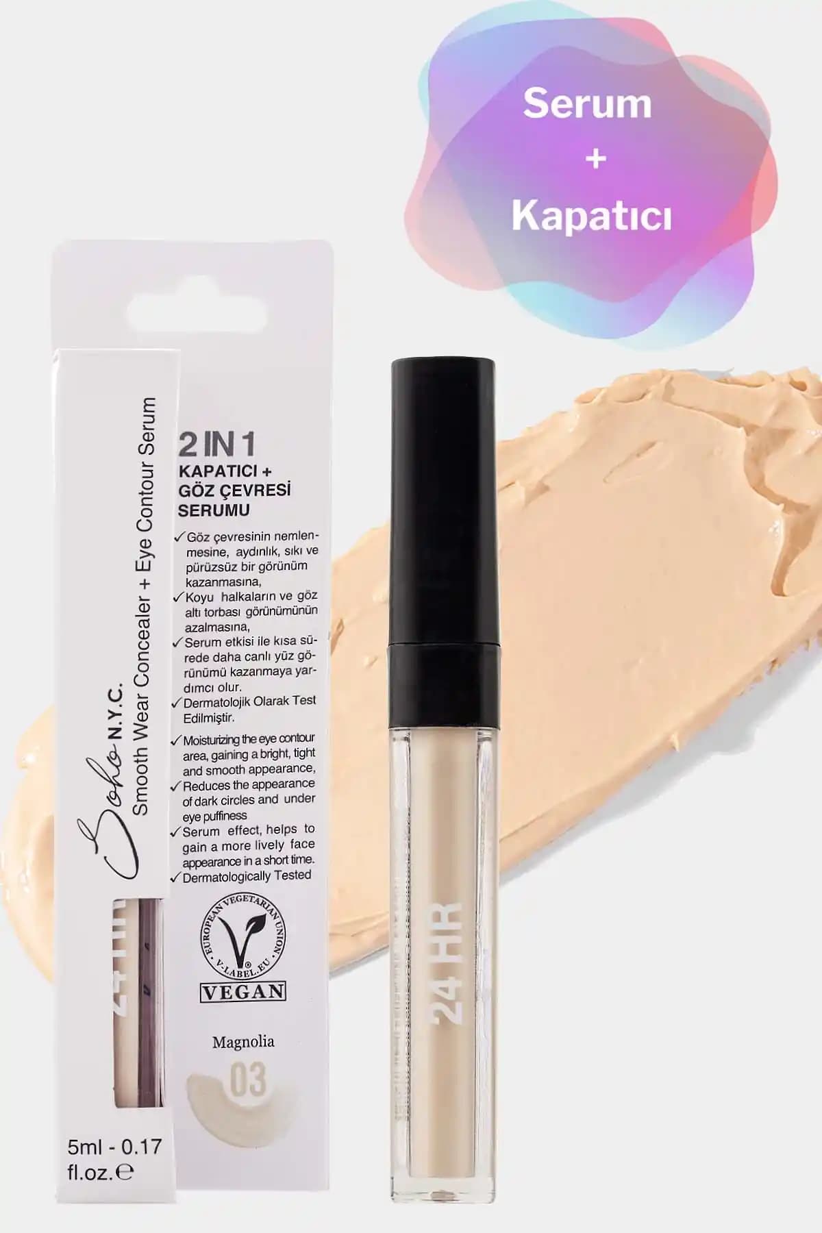 Soho N.Y.C. Vegan Göz Altı Morluk ve Torba Kapatıcı İncelemesi ve Kullanıcı Yorumları