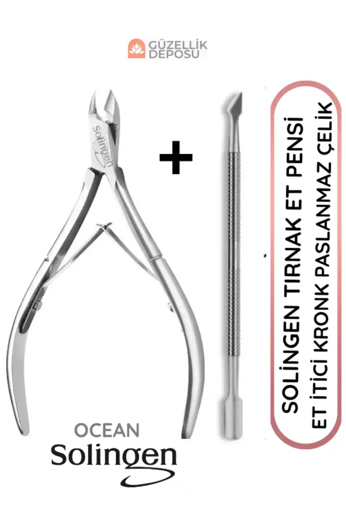 Solingen Paslanmaz Çelik Tırnak Et Pensi: Dayanıklı ve Hijyenik Tırnak Bakım Aracı