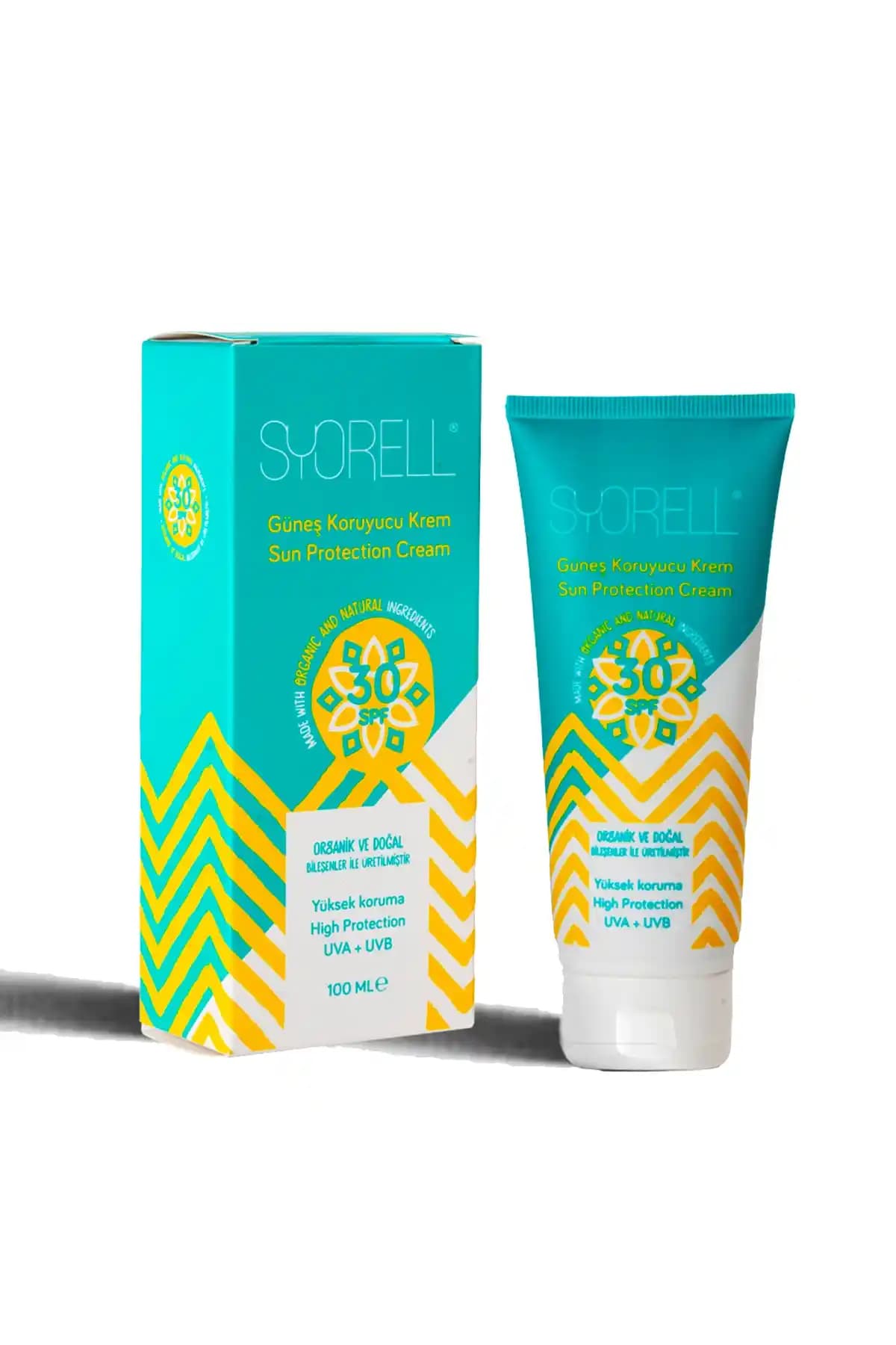 SYORELL Güneş Koruyucu Krem 30 SPF Hassas ve Yıpranmış Ciltler İçin Doğal Koruma Çözümü