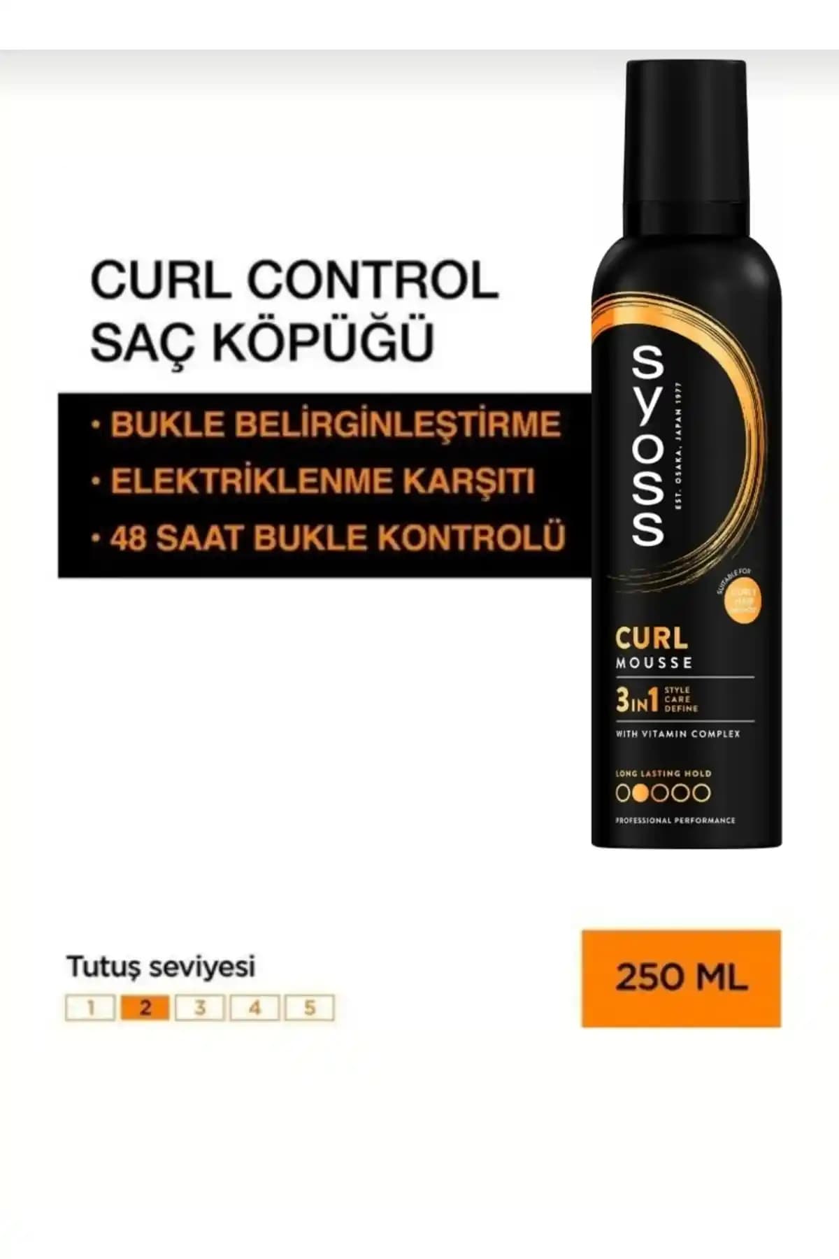 Syoss Curl Control Bukle Belirginleştirici Köpük: Doğal ve Hacimli Bukleler İçin Etkili Çözüm