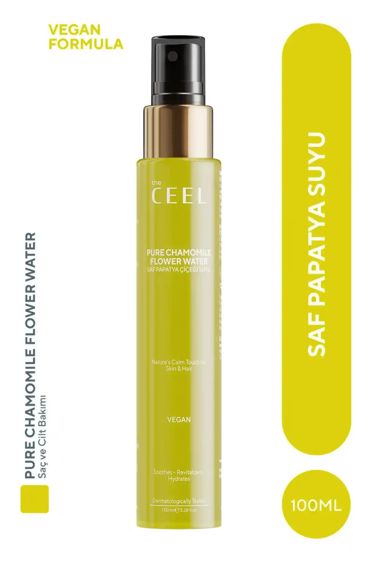 The Ceel Saf Papatya Suyu ile Saçlarınızda Doğal Parlaklık ve Sağlıklı Görünüm