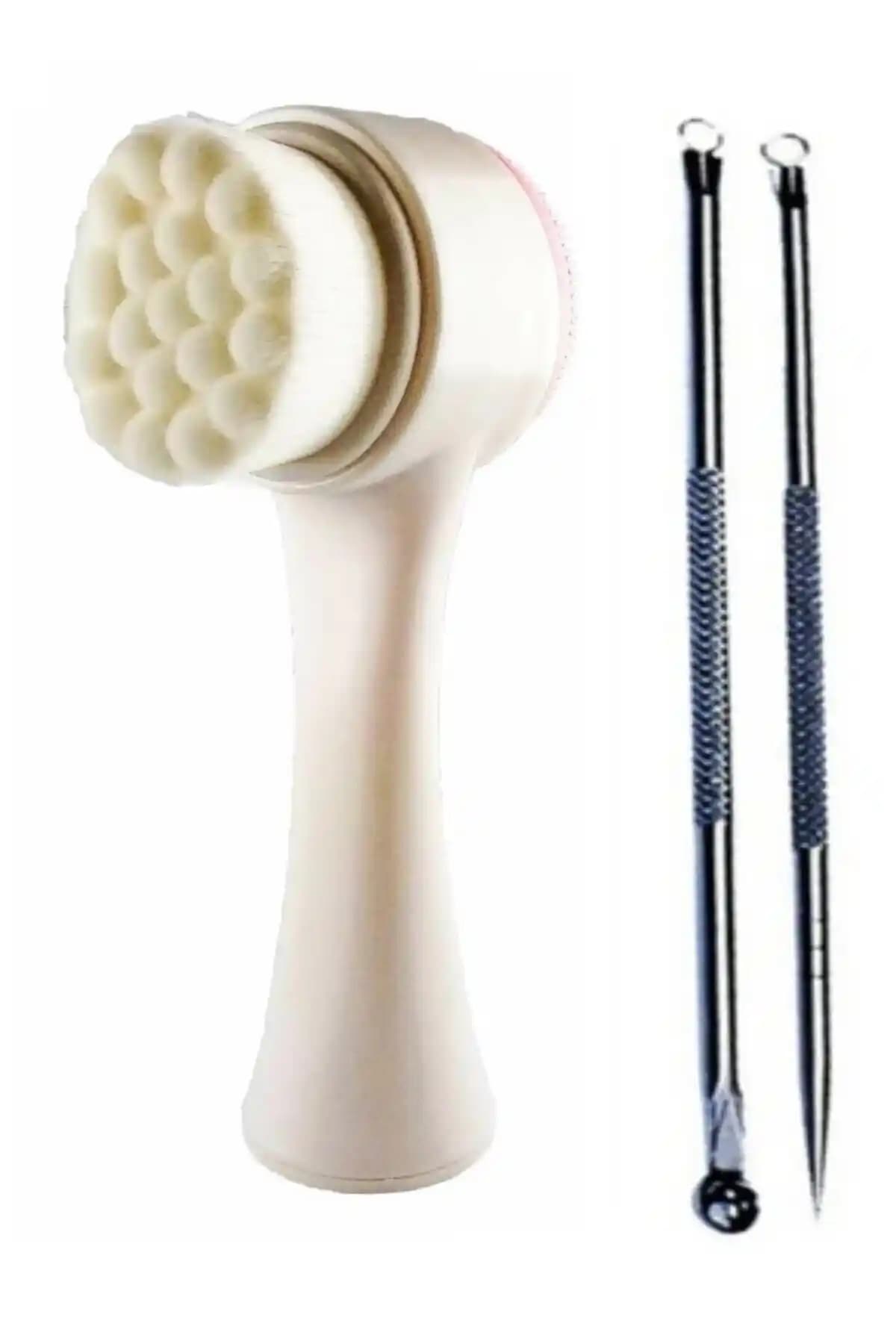 TİNEKE Hassas Ciltler İçin Yüz Temizleme Fırçası Derinlemesine Temizlik ve Peeling Özelliğiyle