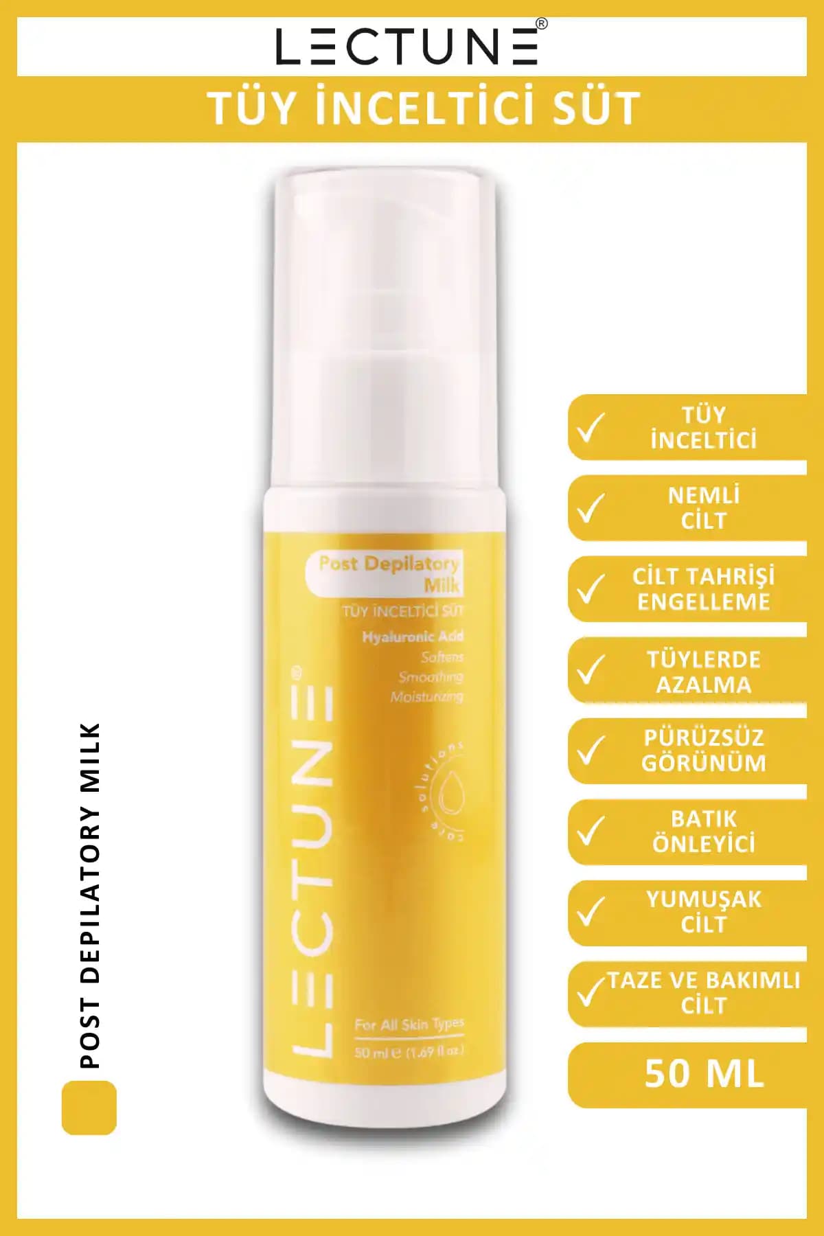 Tüy Inceltici ve Nemlendirici Süt: Doğal İçeriklerle Güçlü Cilt Bakımı ve Tüy Azaltma