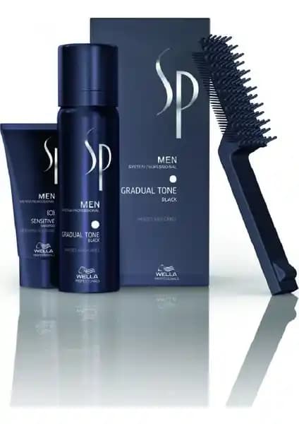 Wella Professionals SP Men Siyah Köpük Saç Boyası Erkekler İçin Doğal ve Kalıcı Çözüm