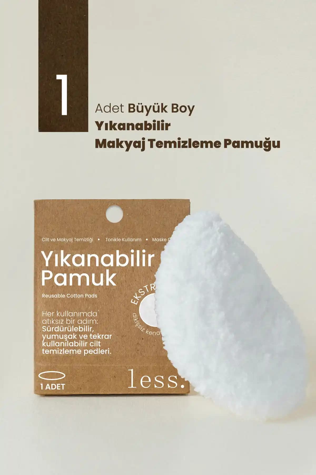 Yıkanabilir Makyaj ve Vücut Temizleme Pamuğu ile Sürdürülebilir Bakım Çözümleri