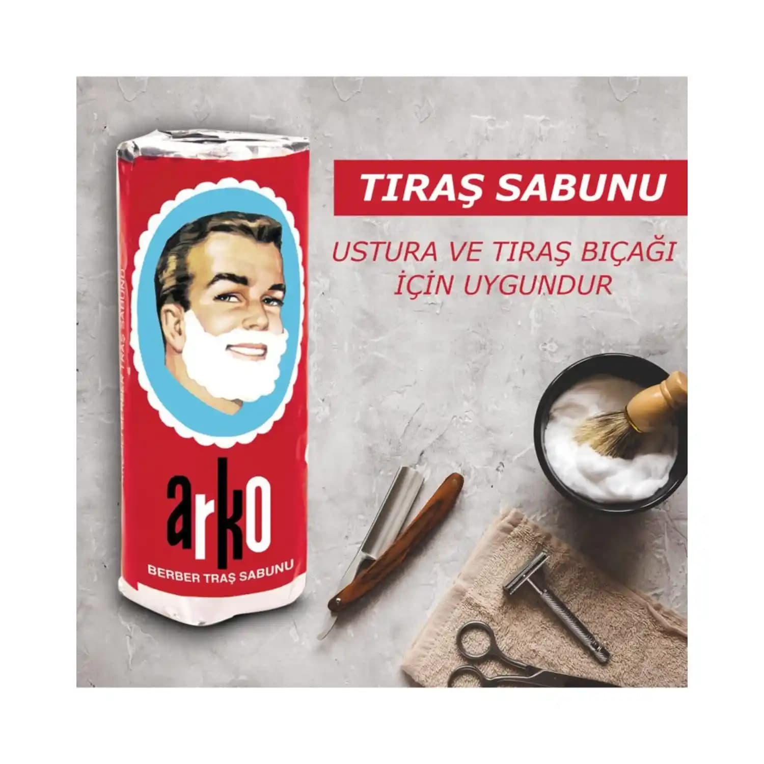 Arko 4'lü Taş Sabunu Paketi Doğal ve Ekonomik Temizlik Çözümü