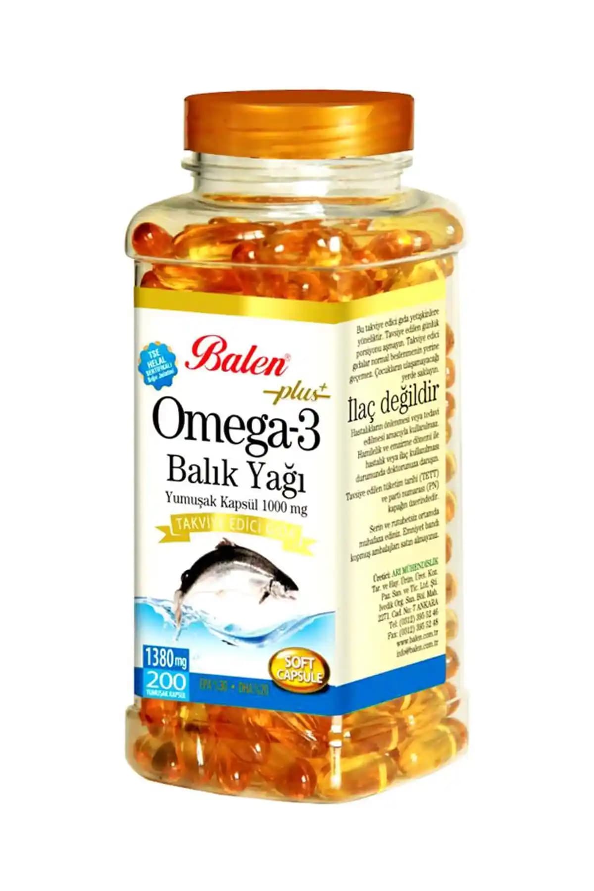 Balık Yağı ve Omega-3: Kalp Sağlığını Destekleyen Doğal Takviye Seçenekleri