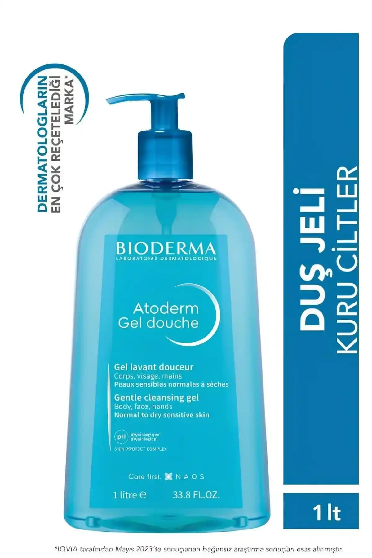 Bioderma Atoderm Duş Jeli Hassas Ciltler İçin Güvenli Temizlik ve Bakım Çözümü