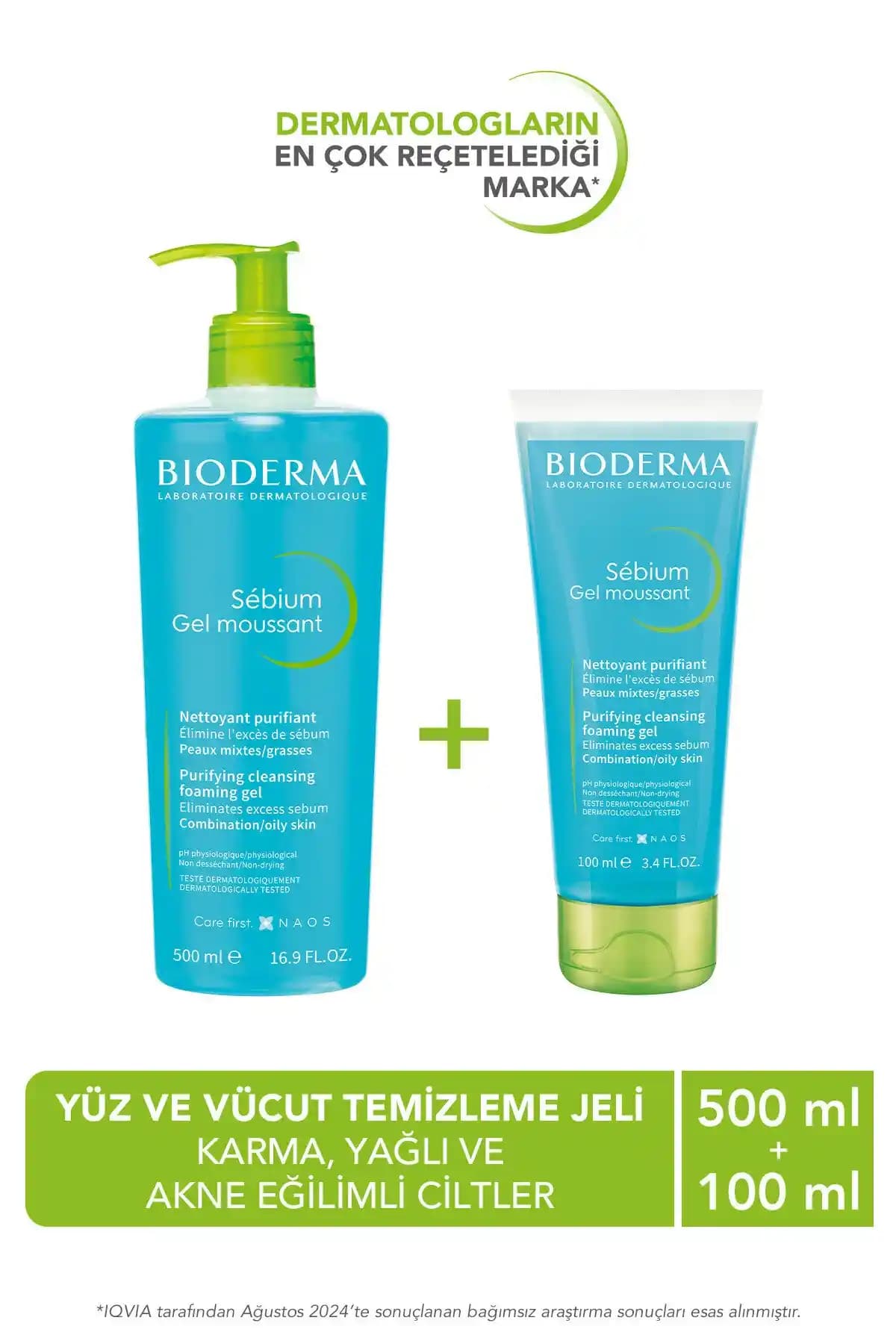 Bioderma Sebium Jel: Yağlı Ciltler İçin Güvenilir Temizleyici ve Bakım Ürünü