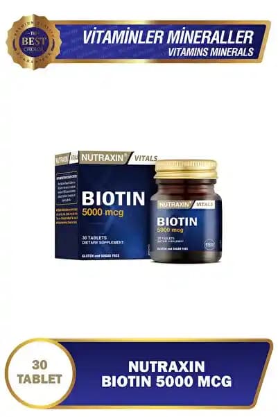 Biotin 5000 mcg ile Saç Sağlığını Güçlendirme ve Dökülmeyi Önleme Rehberi
