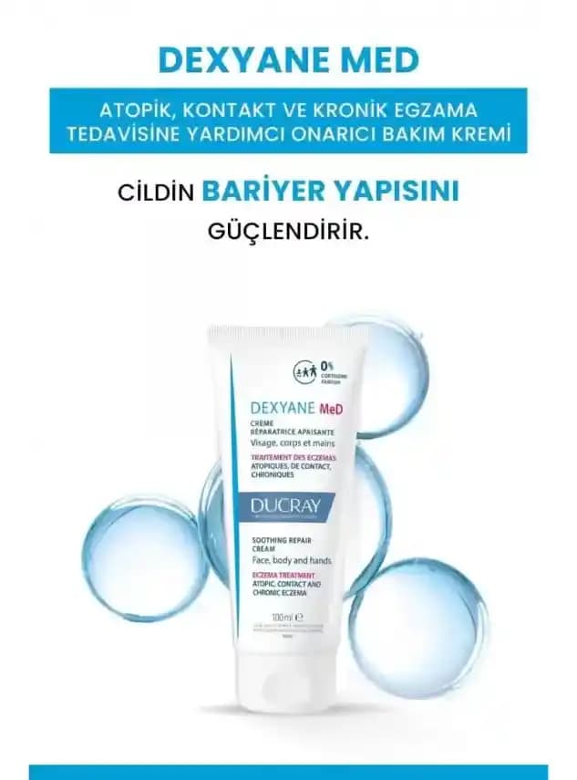 Dexyane Med Cilt Bakım Kremi Hassas ve Atopik Ciltler İçin Güçlendirici Çözüm