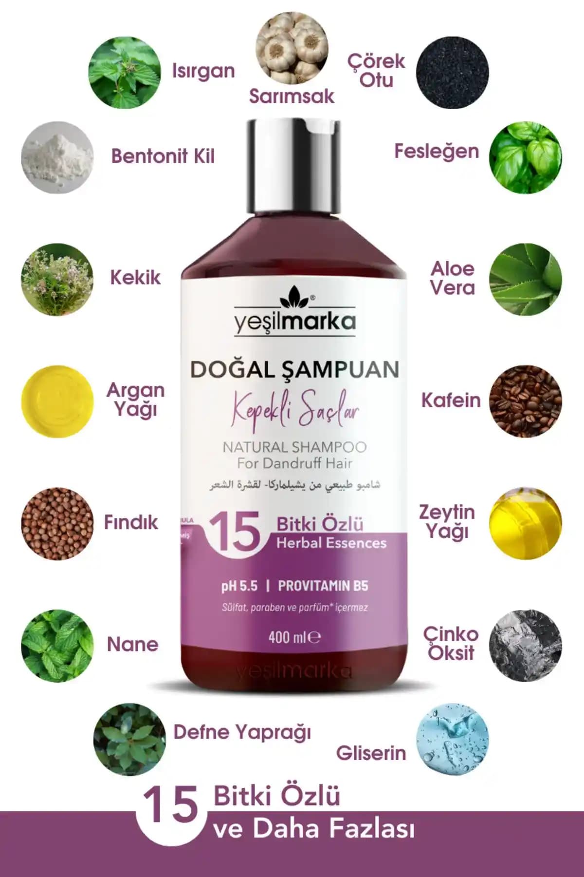 Doğal İçerikli Kepek Önleyici Şampuanlar: Saç Derisinin Doğal Desteği ve Sağlığı