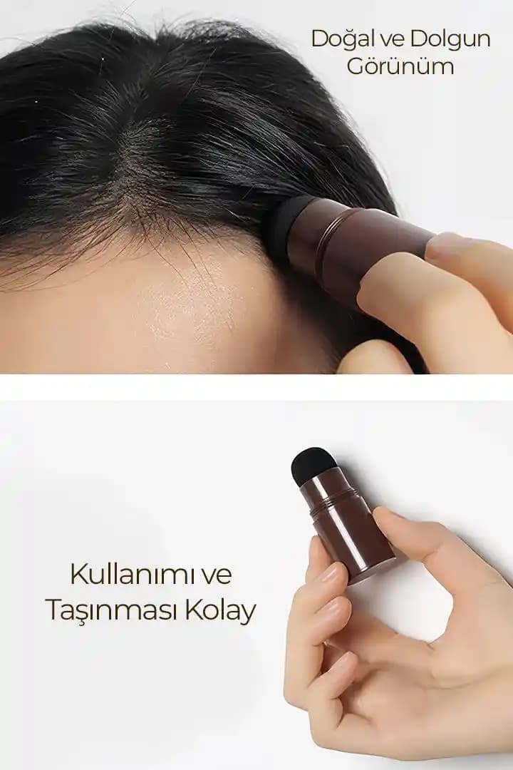 Doğal Saç Rötuş Stickleri Beyaz ve Gri Saçlar İçin Pratik ve Doğal Çözüm Sunar