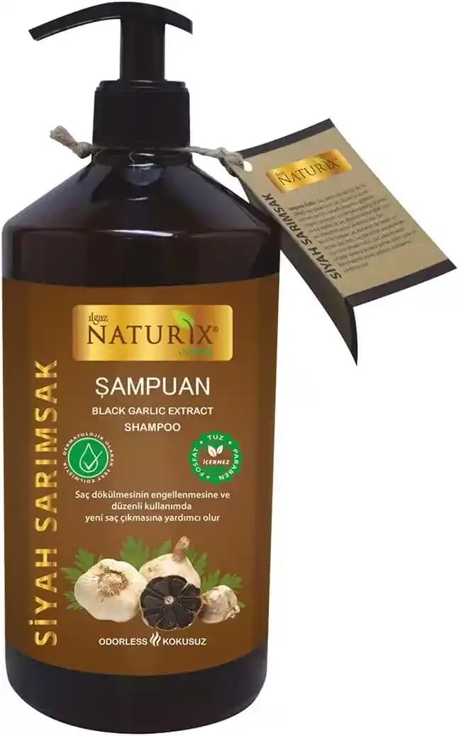 Doğal Siyah Sarımsak Şampuanı ile Saç Sağlığını Güçlendirme ve Dökülmeyi Azaltma