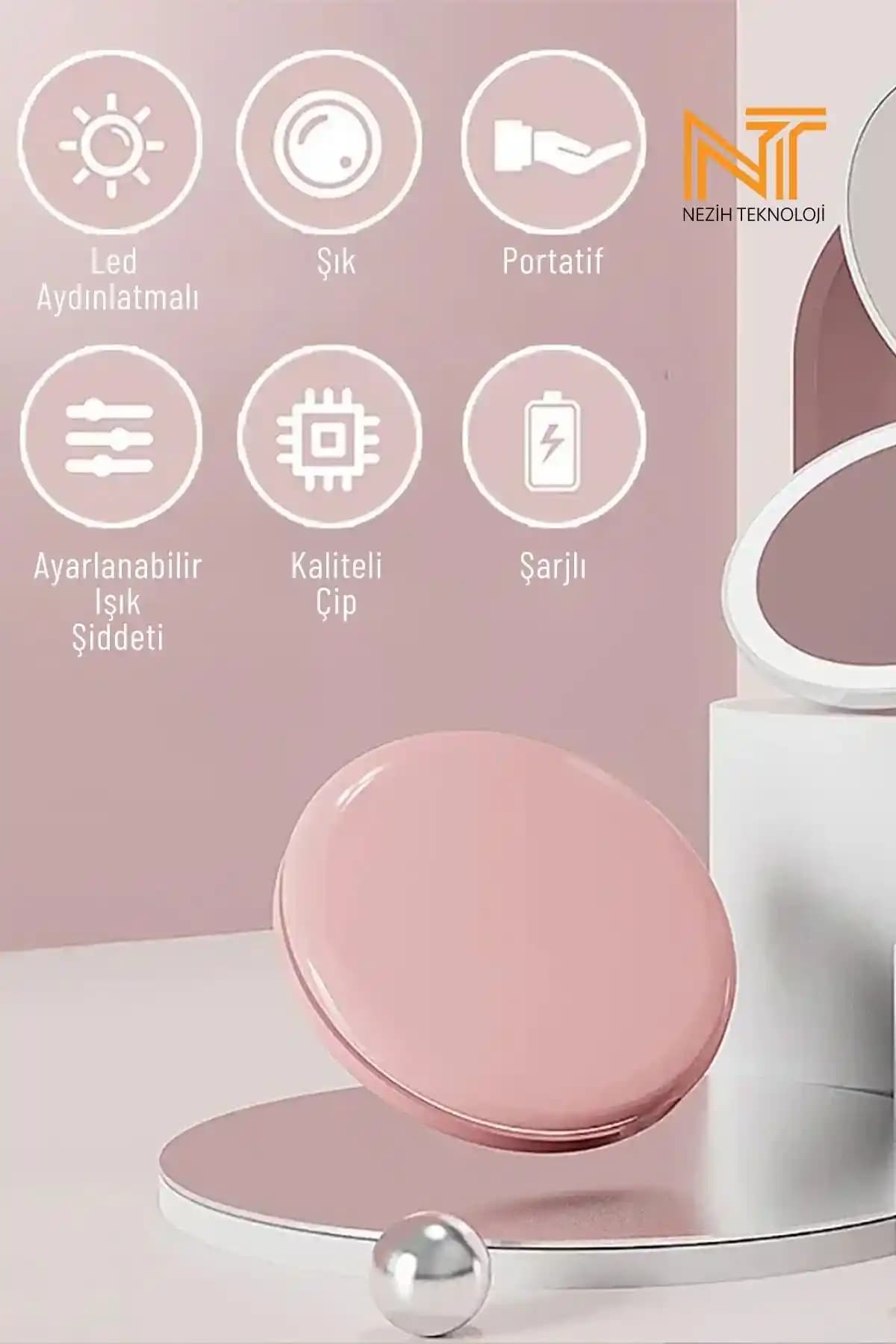 Ergonomik Tasarımlı Makyaj Aynaları ile Güzellik ve Kullanım Kolaylığında Yeni Dönem